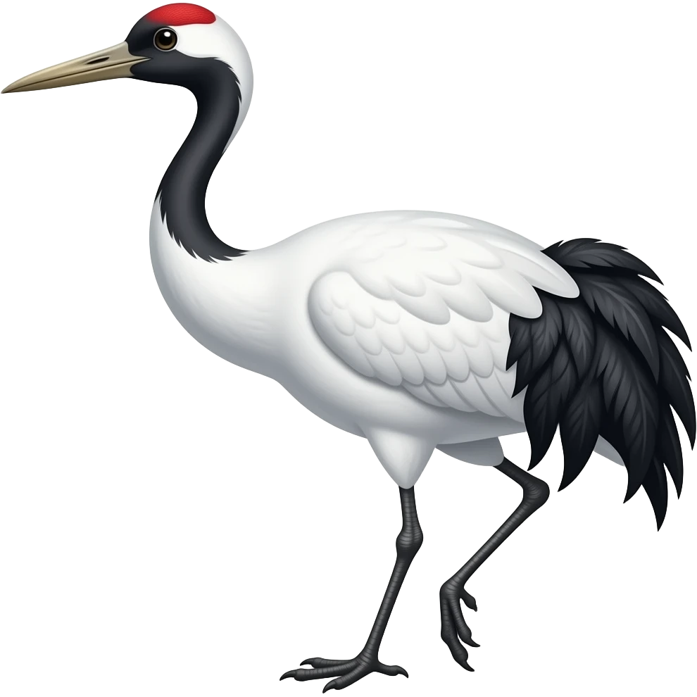 korean crane emoji