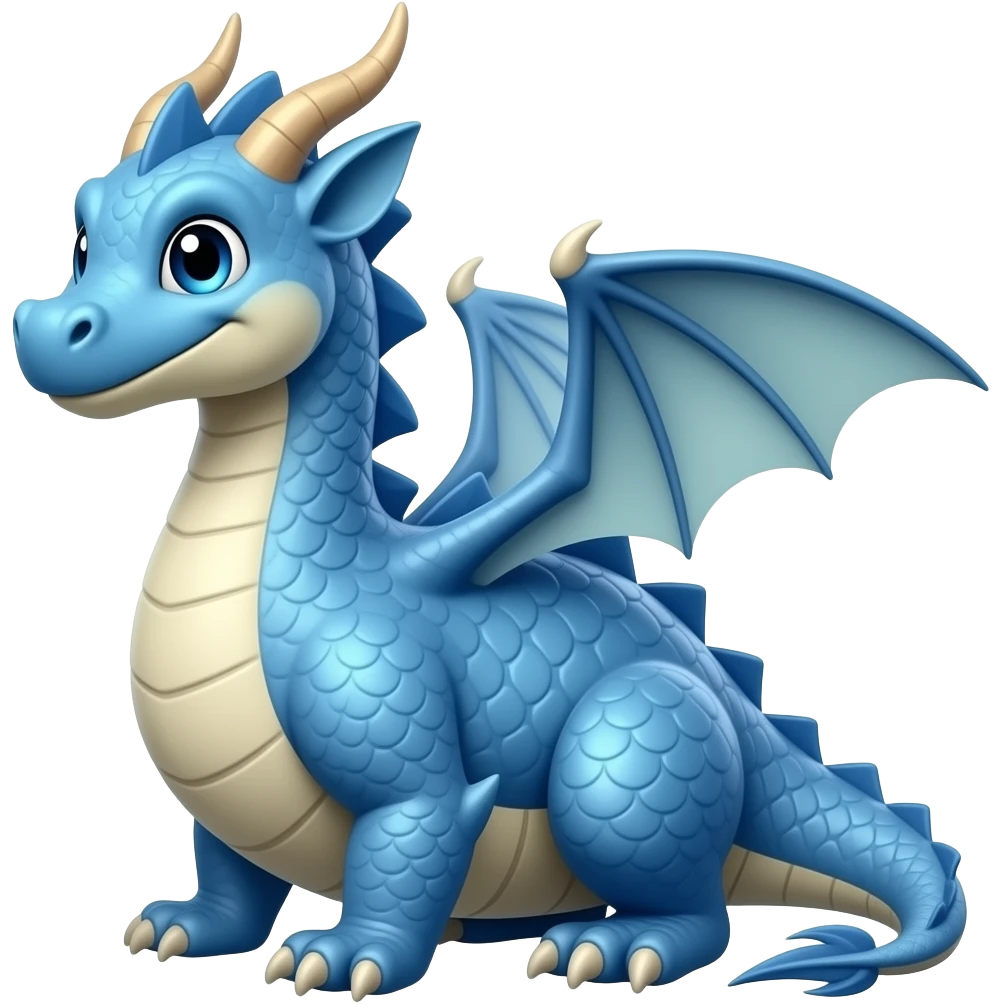 Blue dragon thanks for the follow emoji