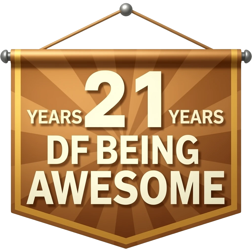 21 YEARS OF BEING AWESOME emoji