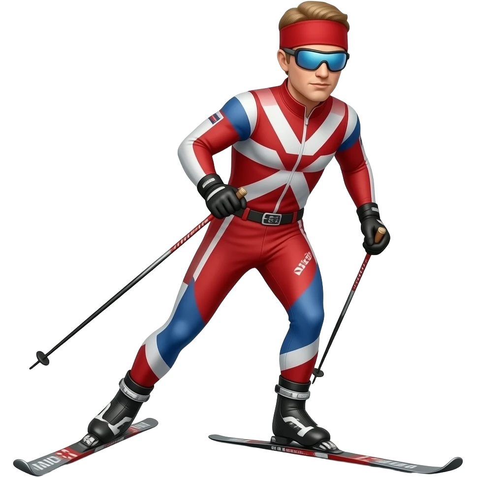 nordic skier emoji