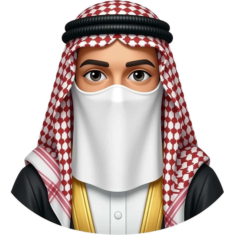 Prophet Ibrahim (Cover the whole  face ) emoji