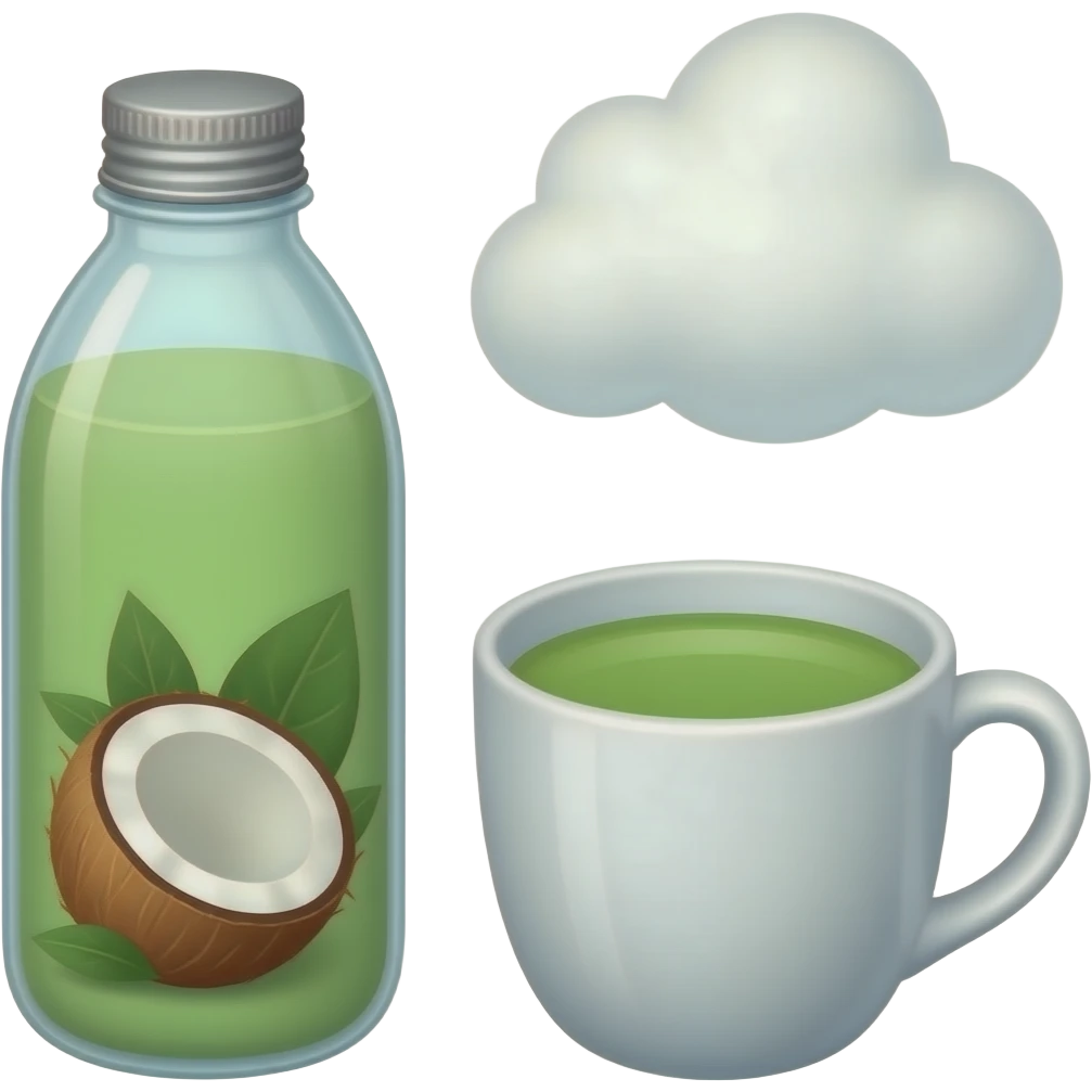 cocowater matcha cloud emoji
