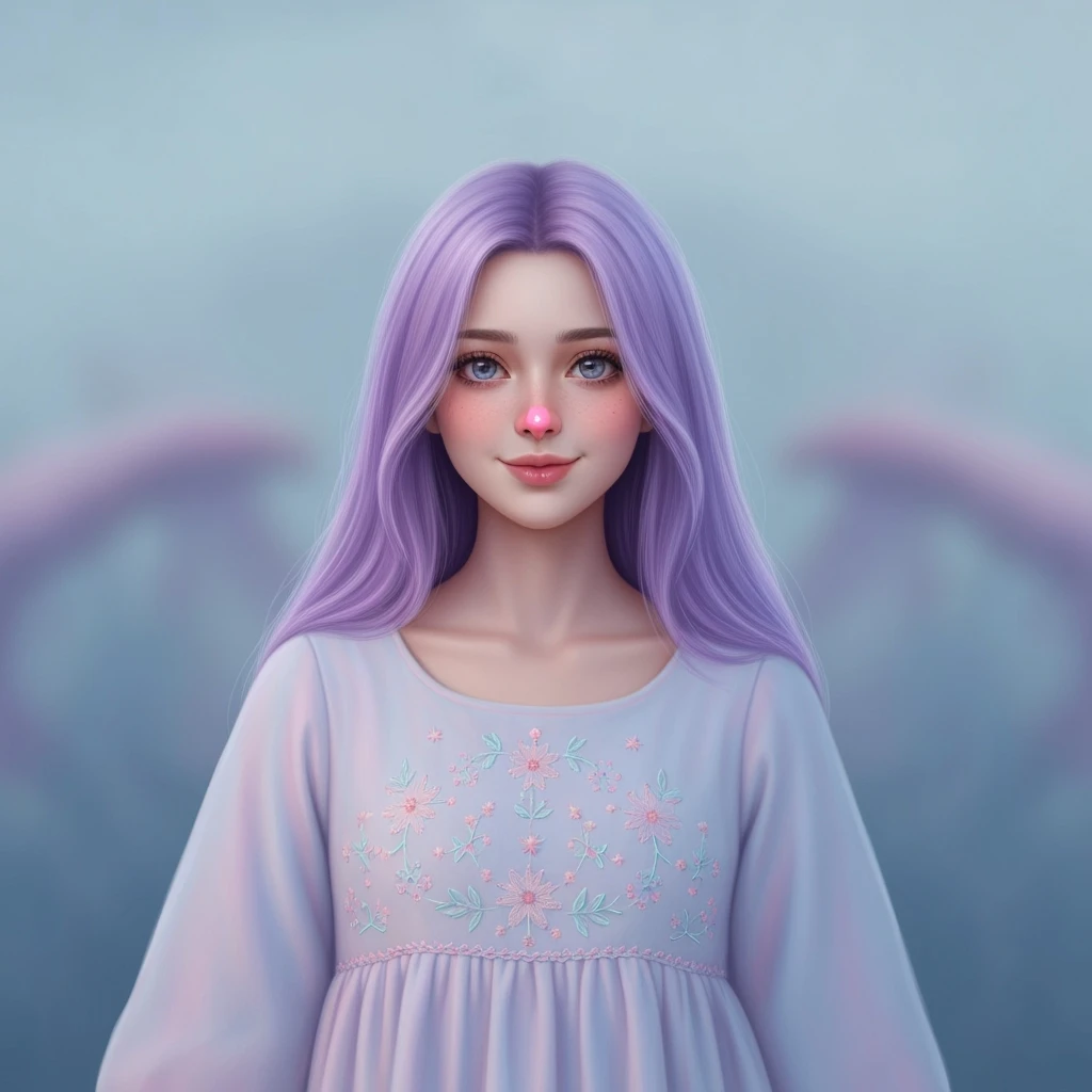 pastel horror profile picture, cute, expressive, minimal, variation 3 emoji