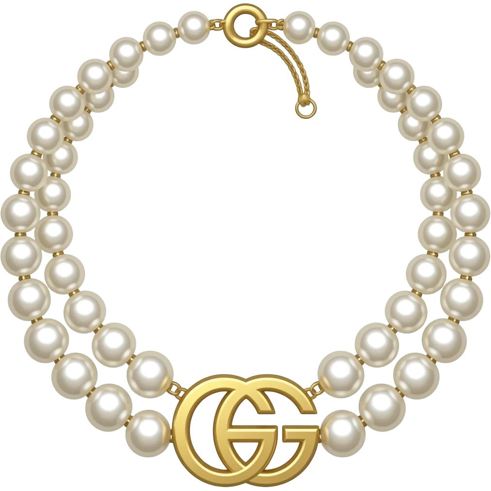 gucci pearl gucci emoji