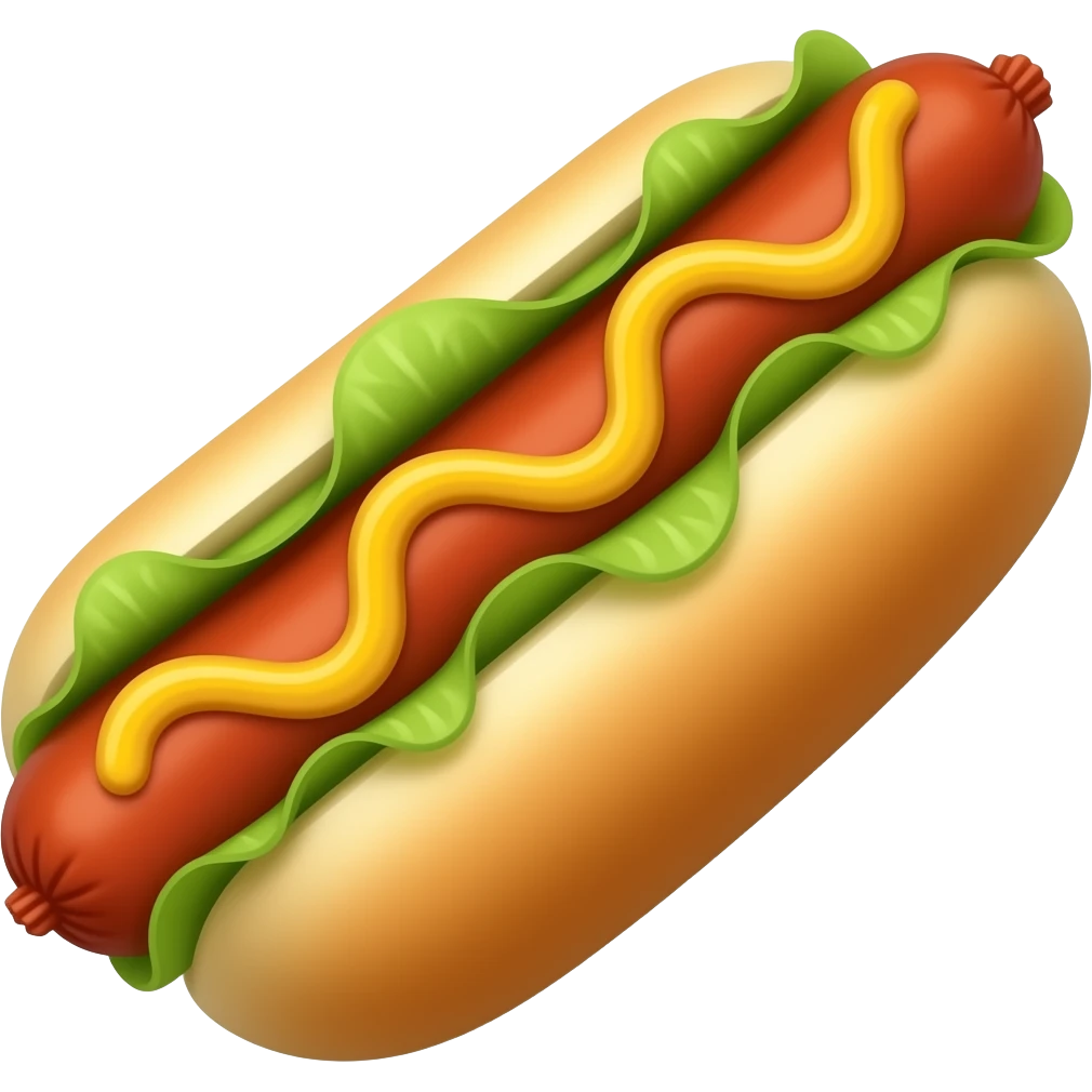 Hotdog emoji