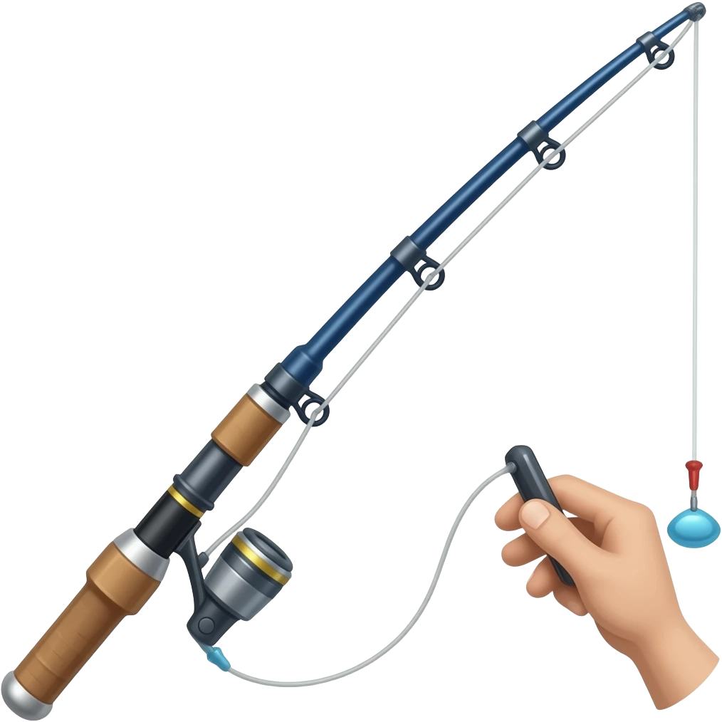 fishing pole emoji