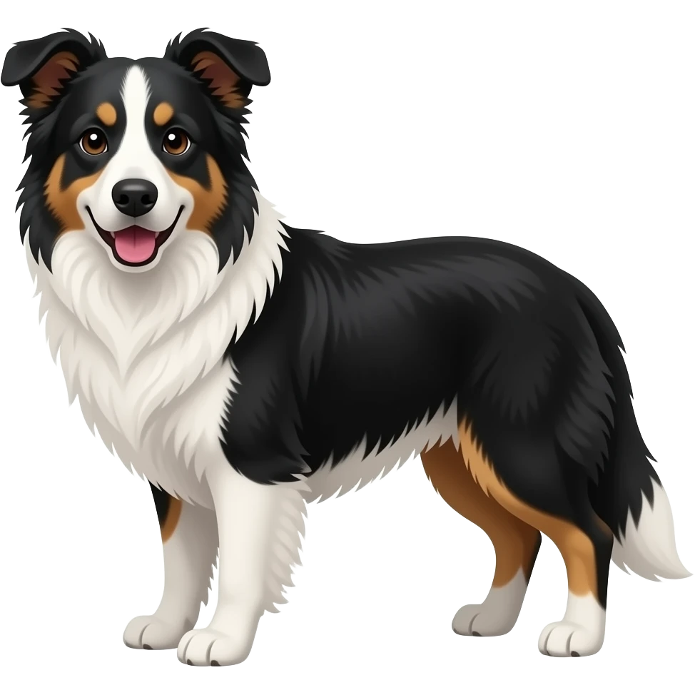 Border collie emoji