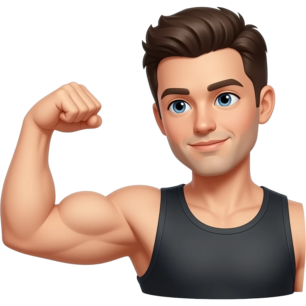 Make this face the other way: 💪 emoji