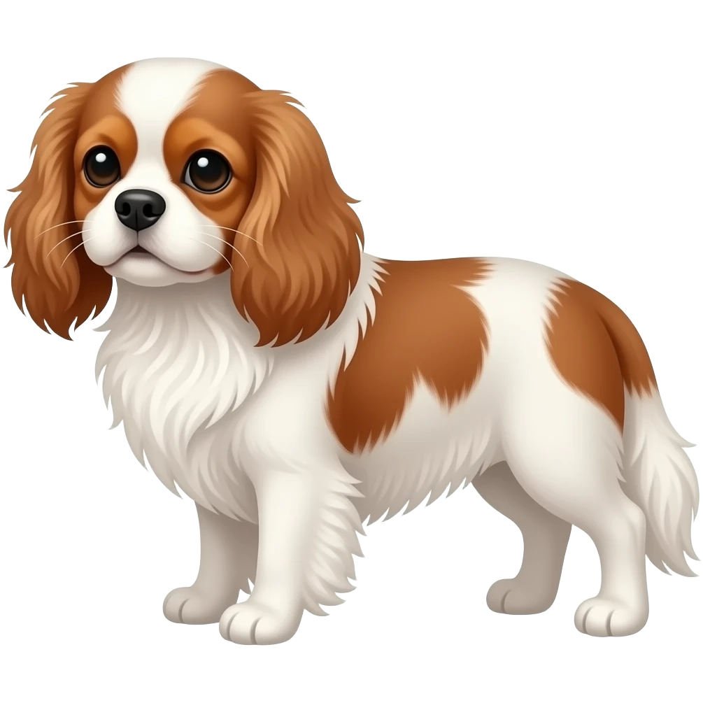 Blenheim cavalier king charles spaniel emoji