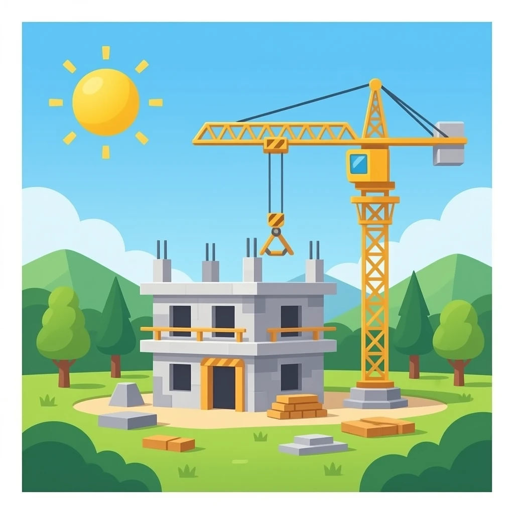 Architecture emoji, do only a construction emoji
