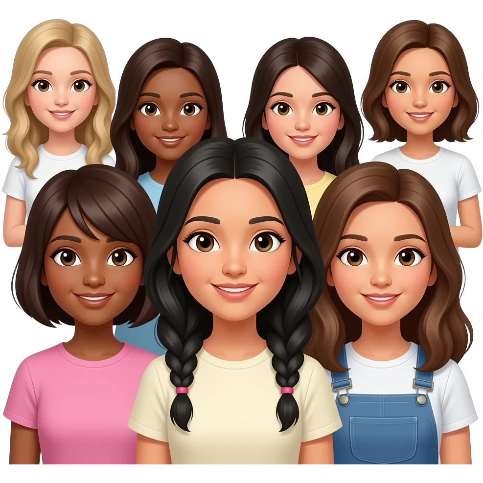 Coco avec des sœurs emoji