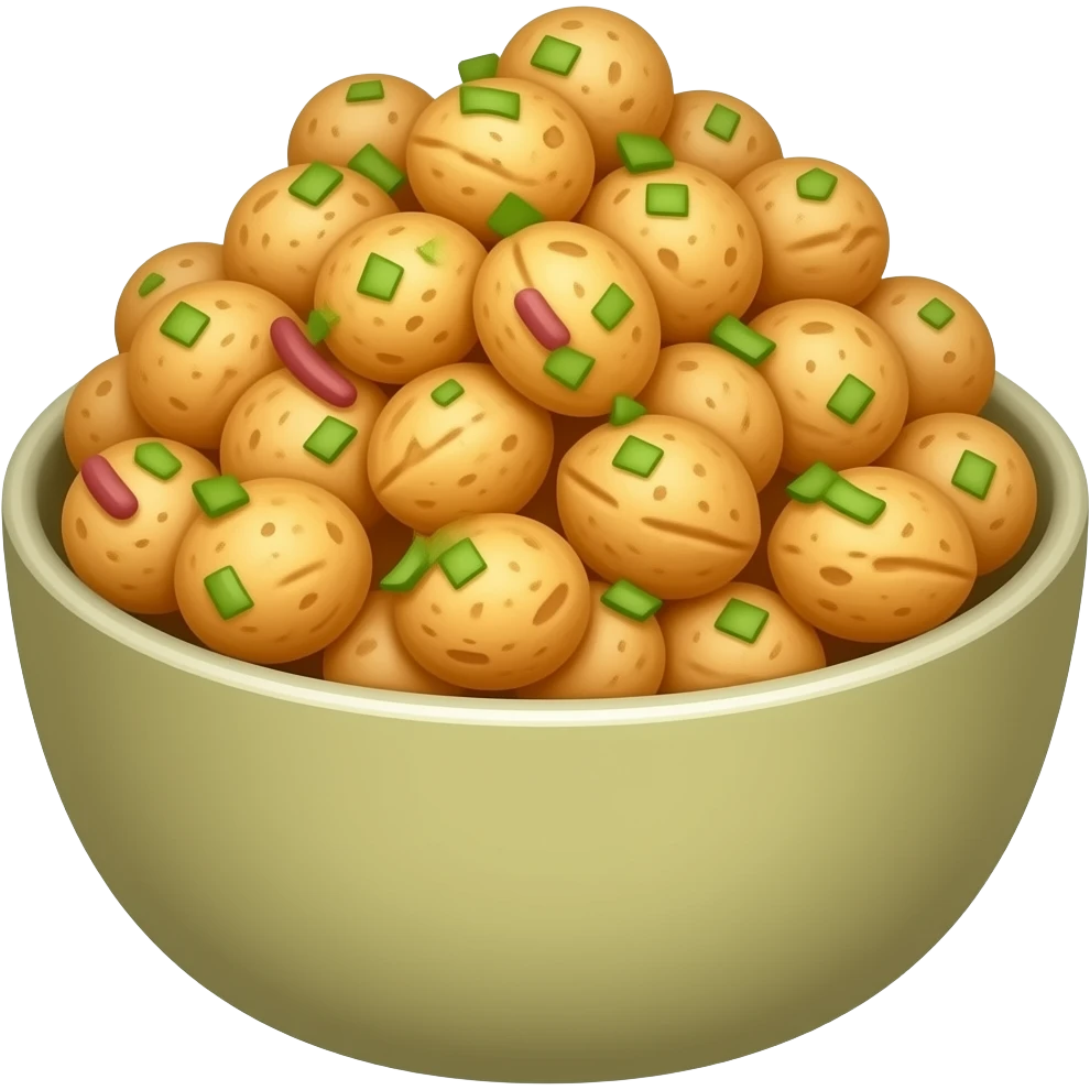 peanut chaat indian emoji