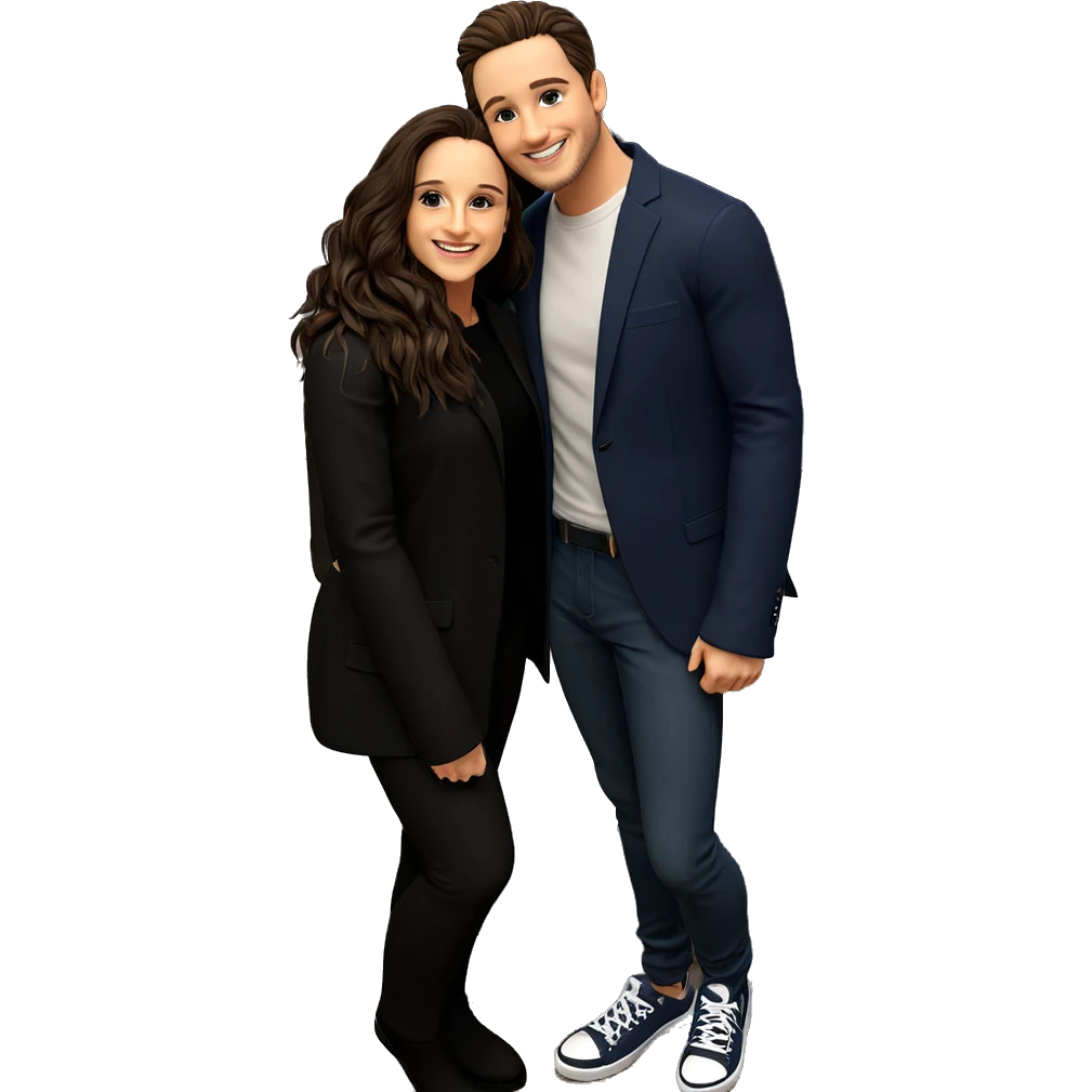 smiling couple by the window emoji