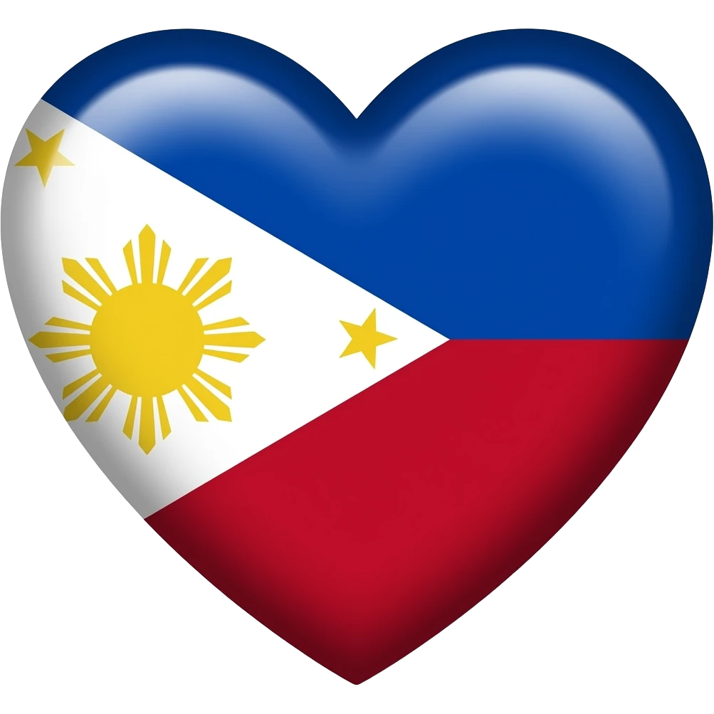 Can you make Philippines heart emoji