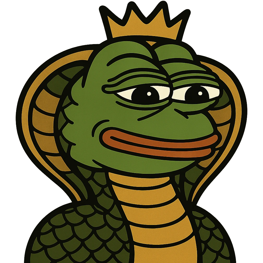  pepe as kingcobrajfs emoji