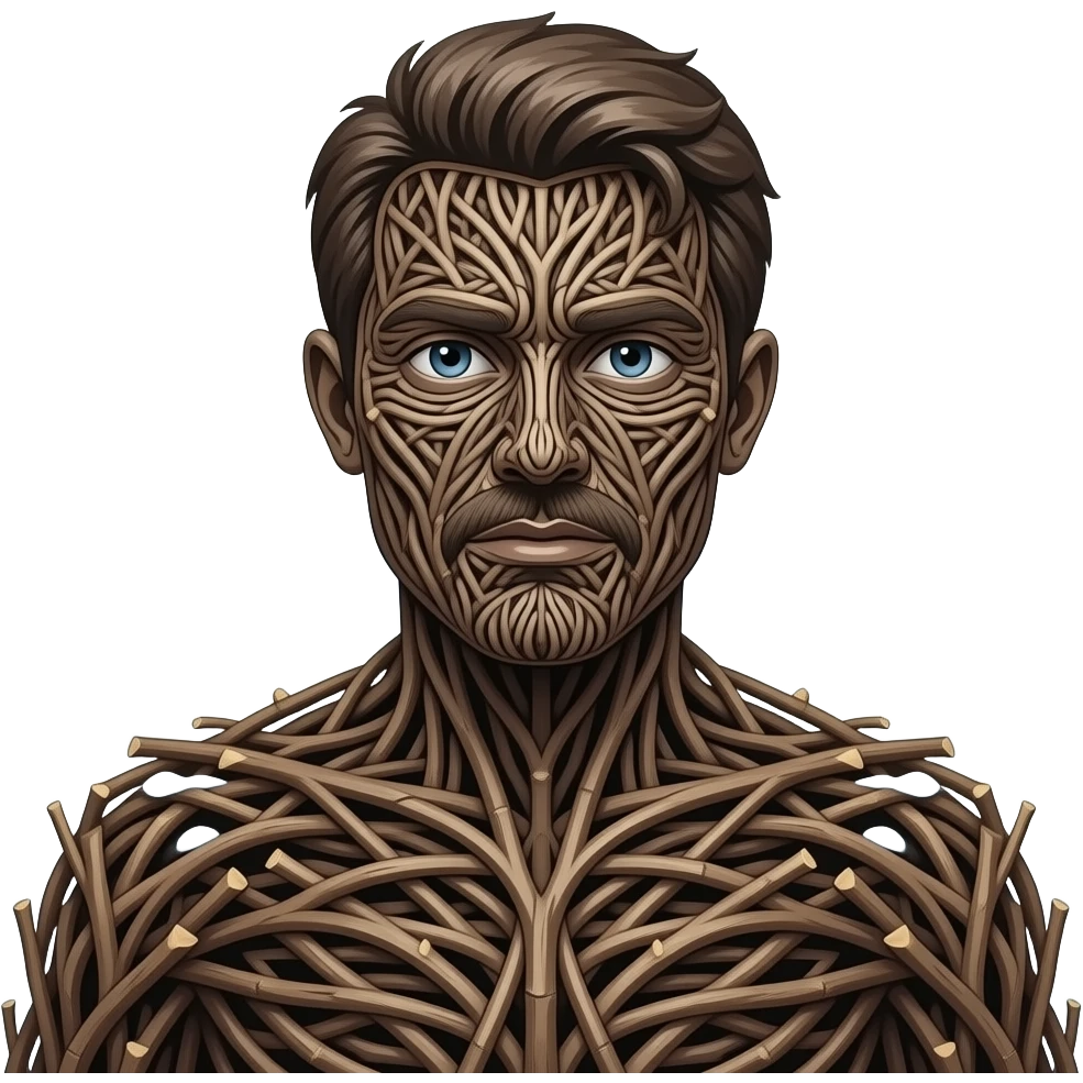 Giuseppe Arcimboldo twigs medieval Winter emoji