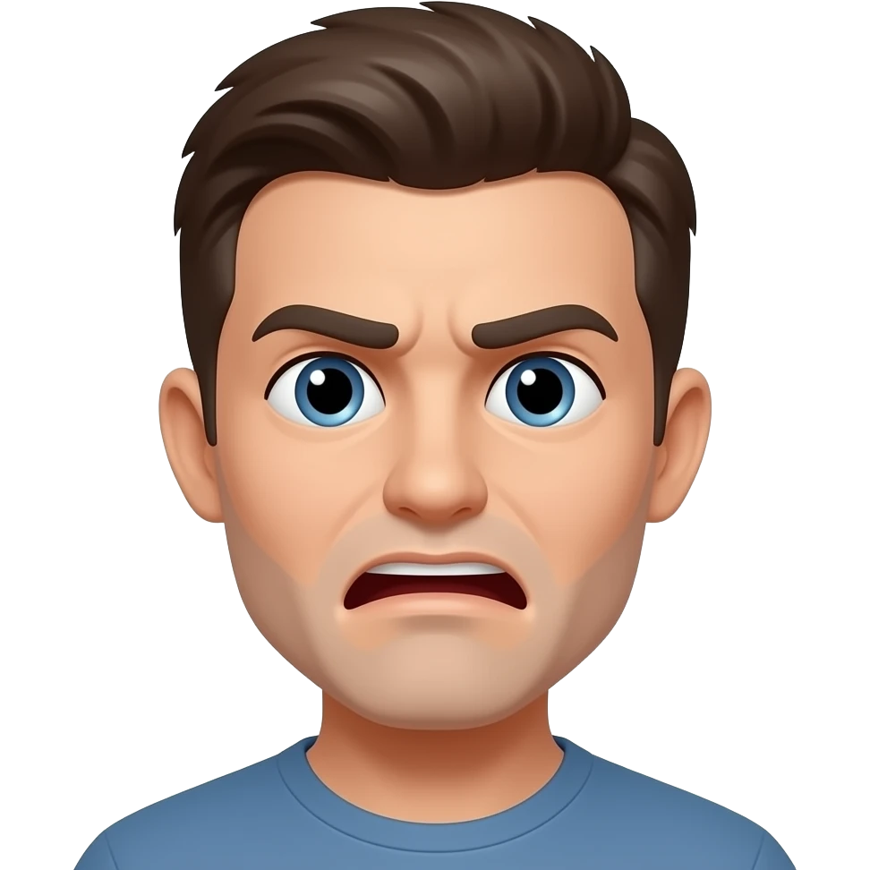 frowning face with open mouth emoji