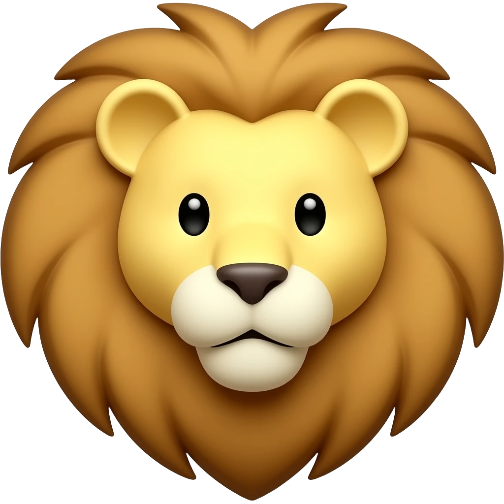 Lion gem emoji