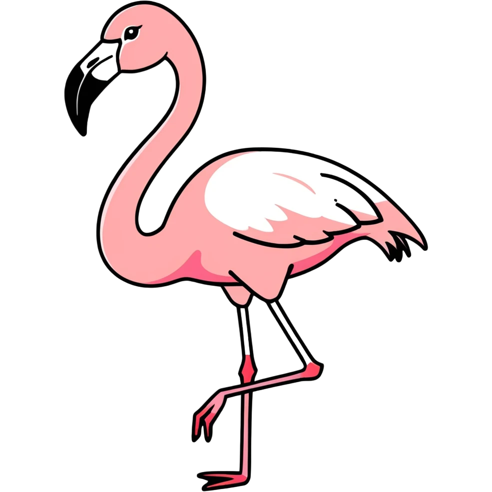 Flamingo emoji