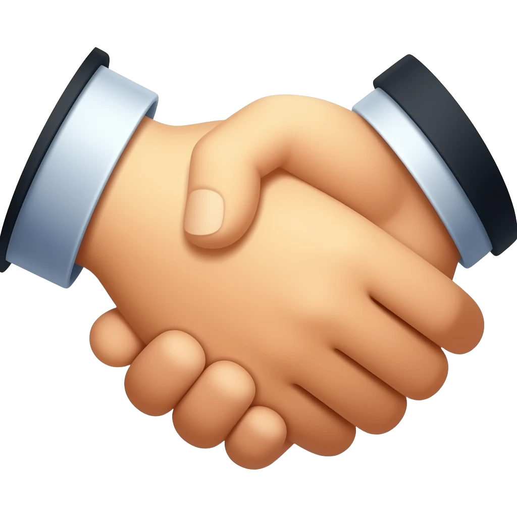 handshake emoji