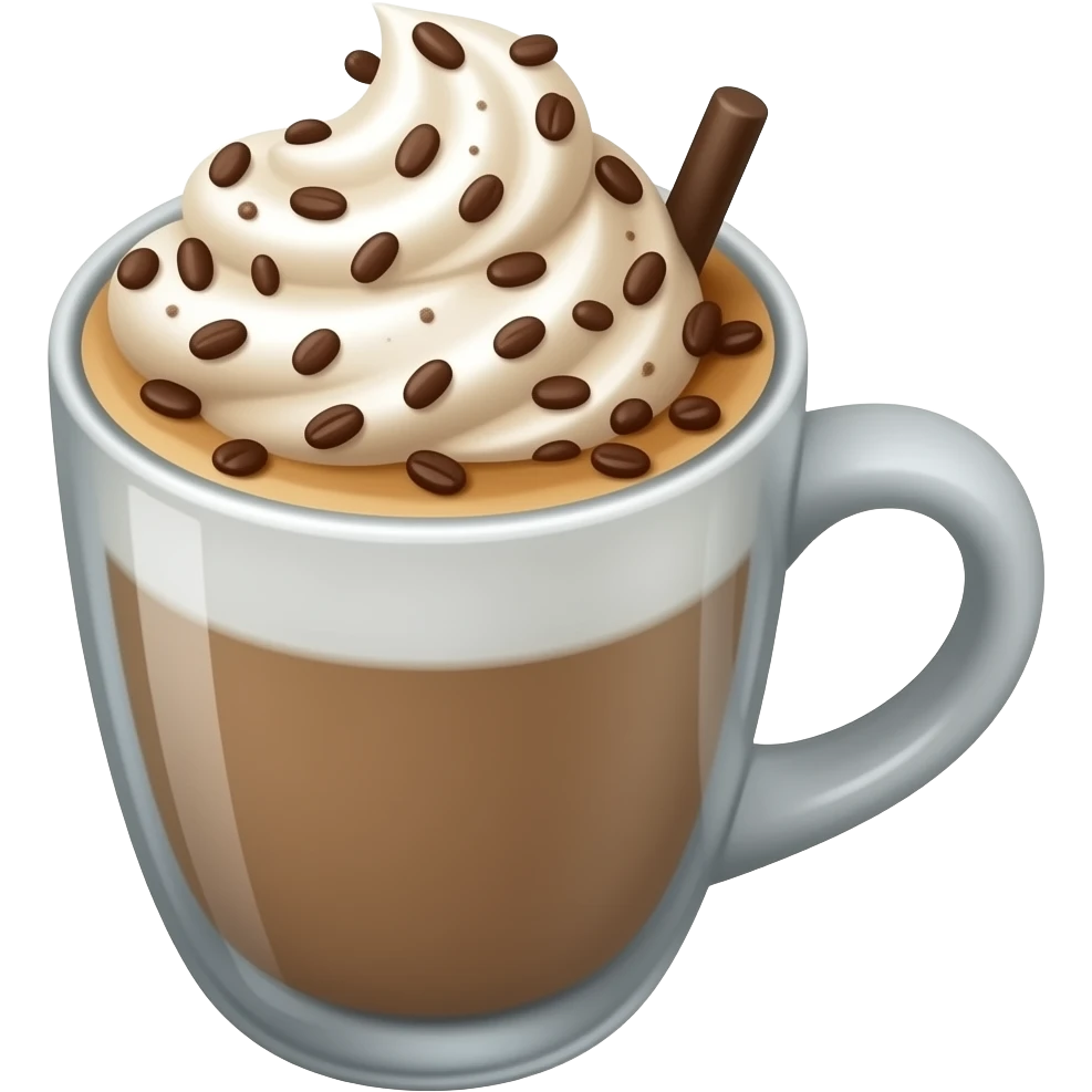 chocolate machiatto emoji