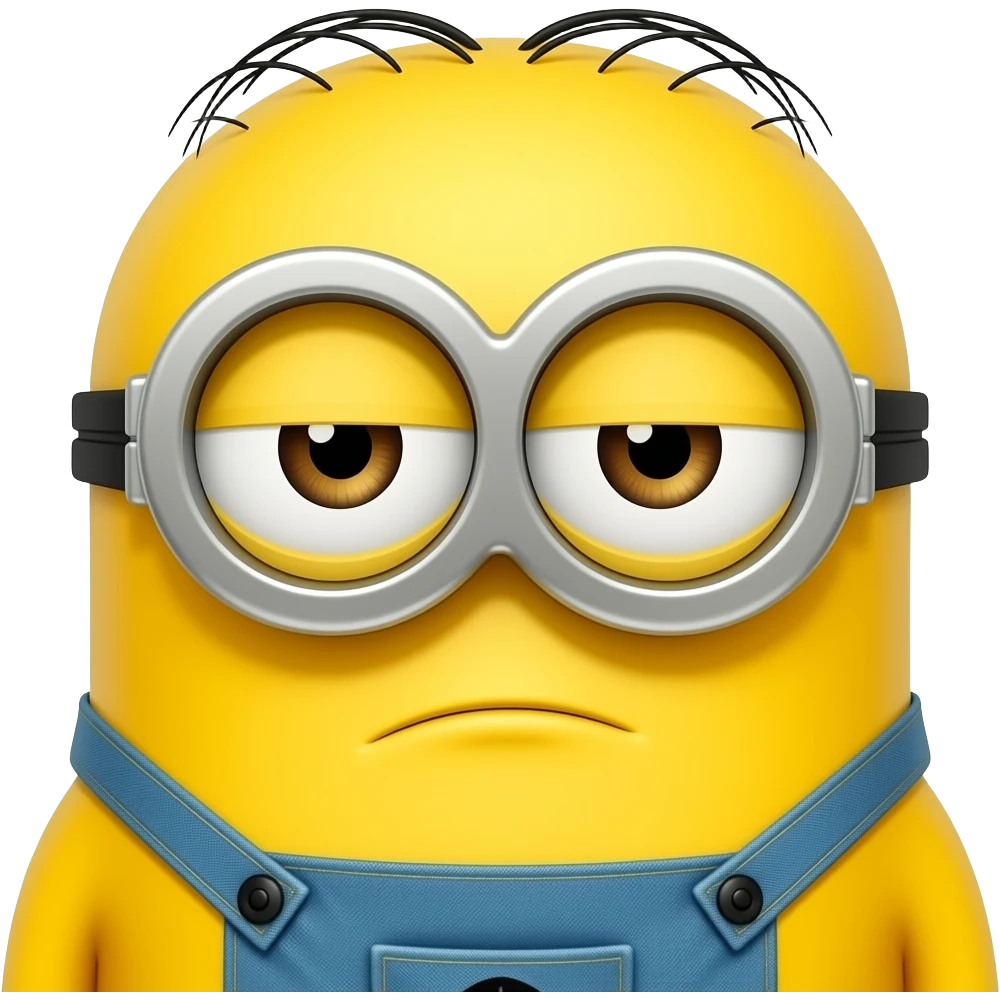 tired minion emoji