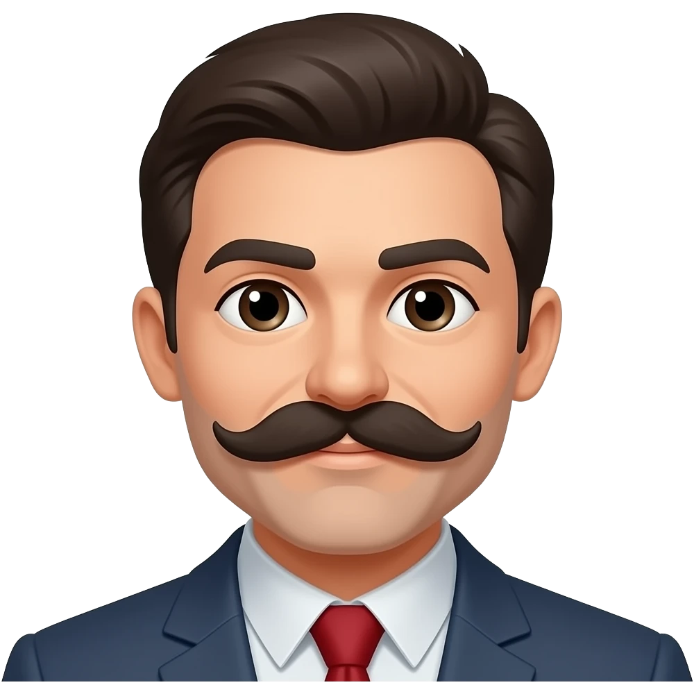 Mustached People emoji