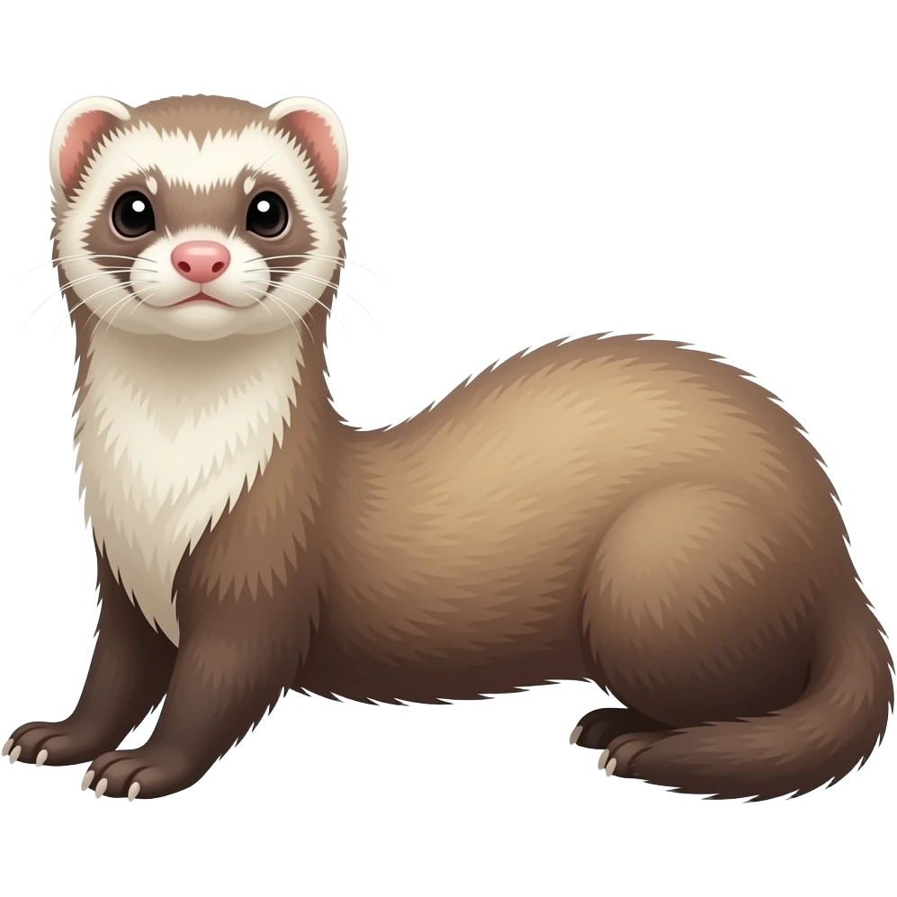 Ferret stretch emoji