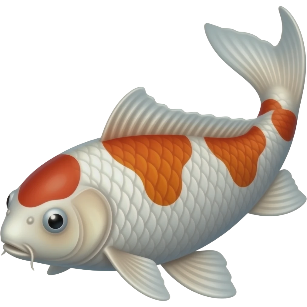 Swimming Koi Fish emoji