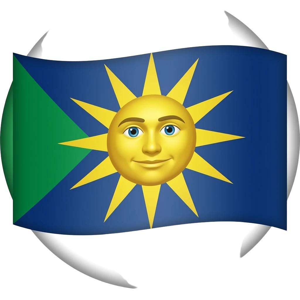 Drapeau romani emoji