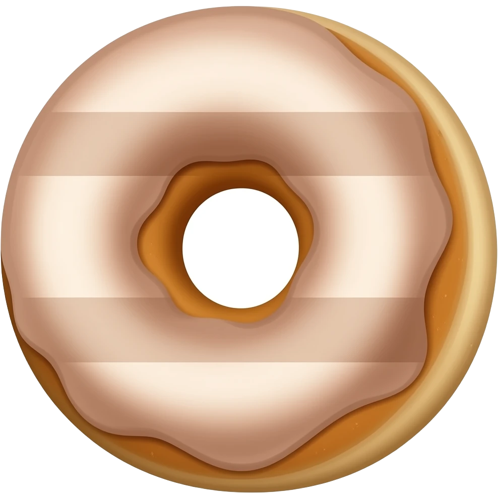 Creamed donuts emoji