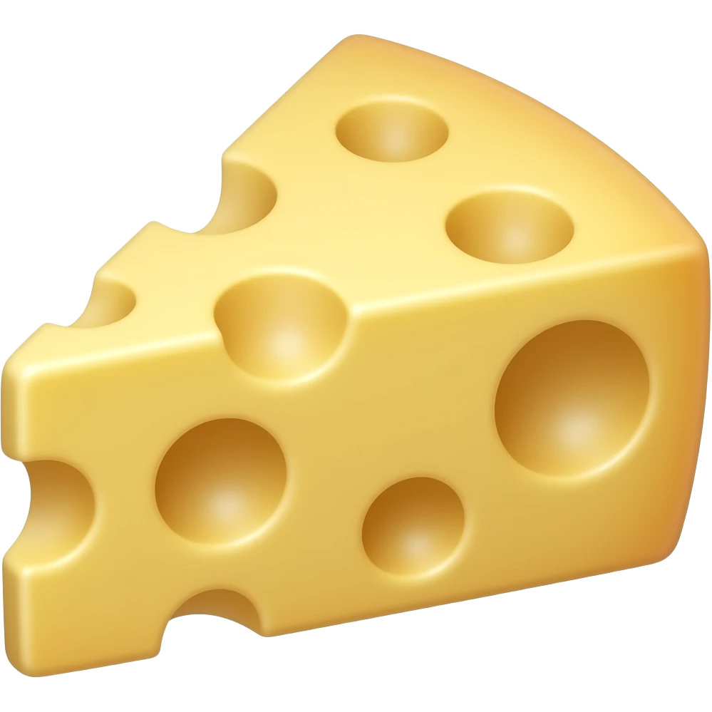 hat made out of swiss cheese emoji