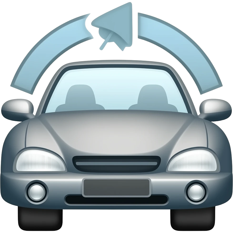 symbol for autonomous vehicle motion planning emoji