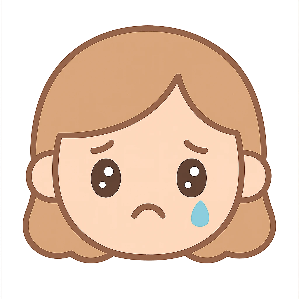 sad girl emoji emoji