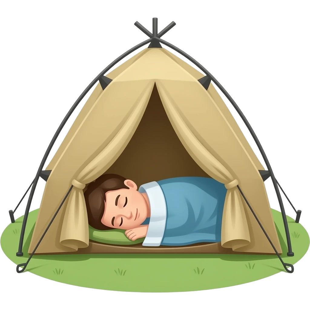 camping emoji