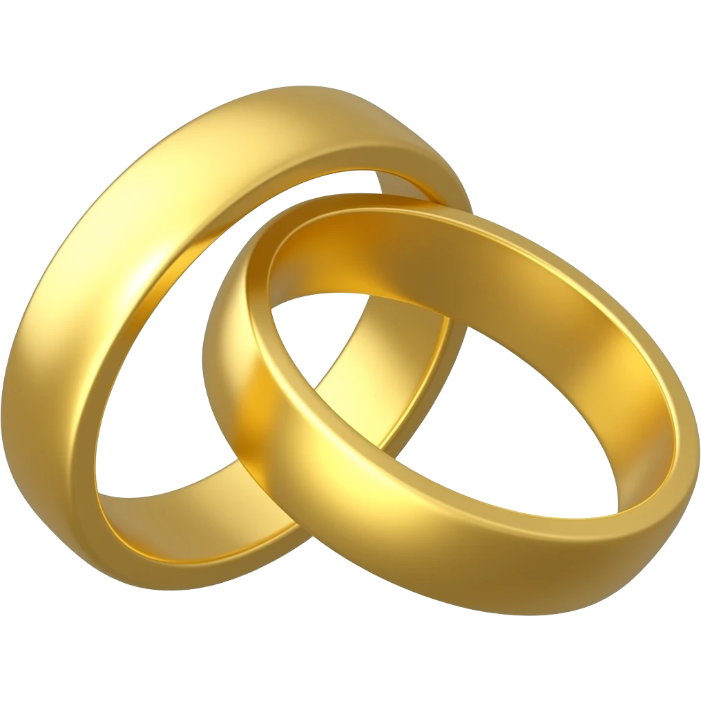 both rings golden emoji