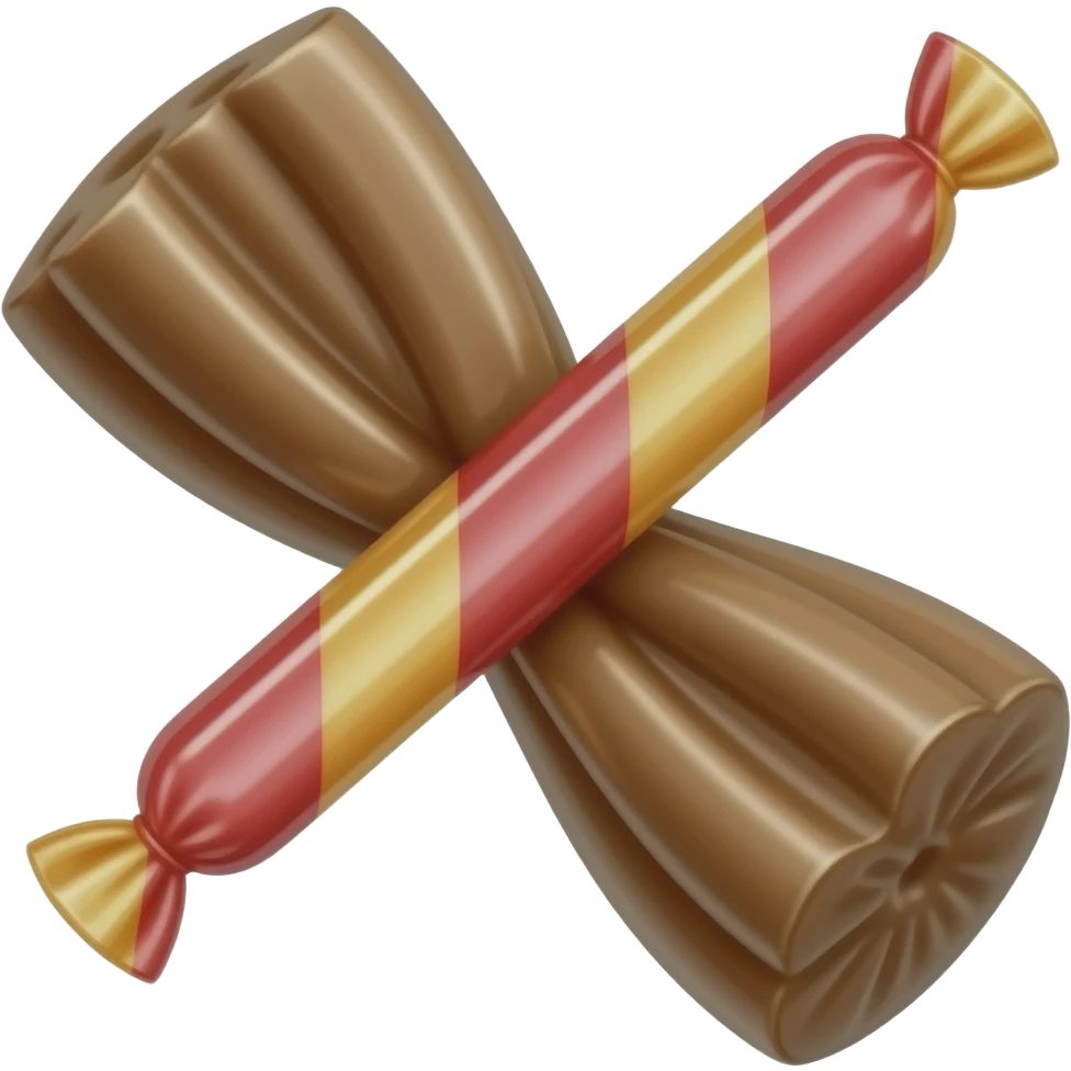 licorice candy emoji