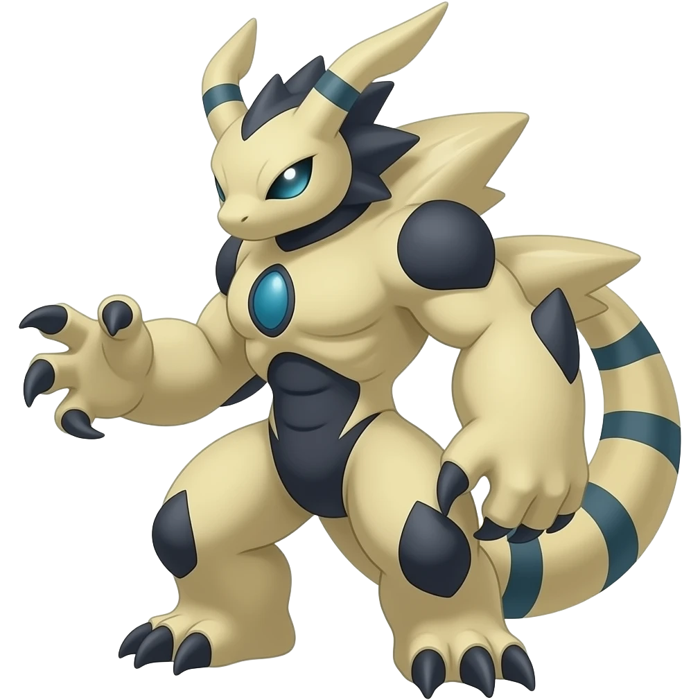 Gabite-Genesect-Mewtwo-Marowak-ExVeemon-Latias-Fakémon-hybrid emoji