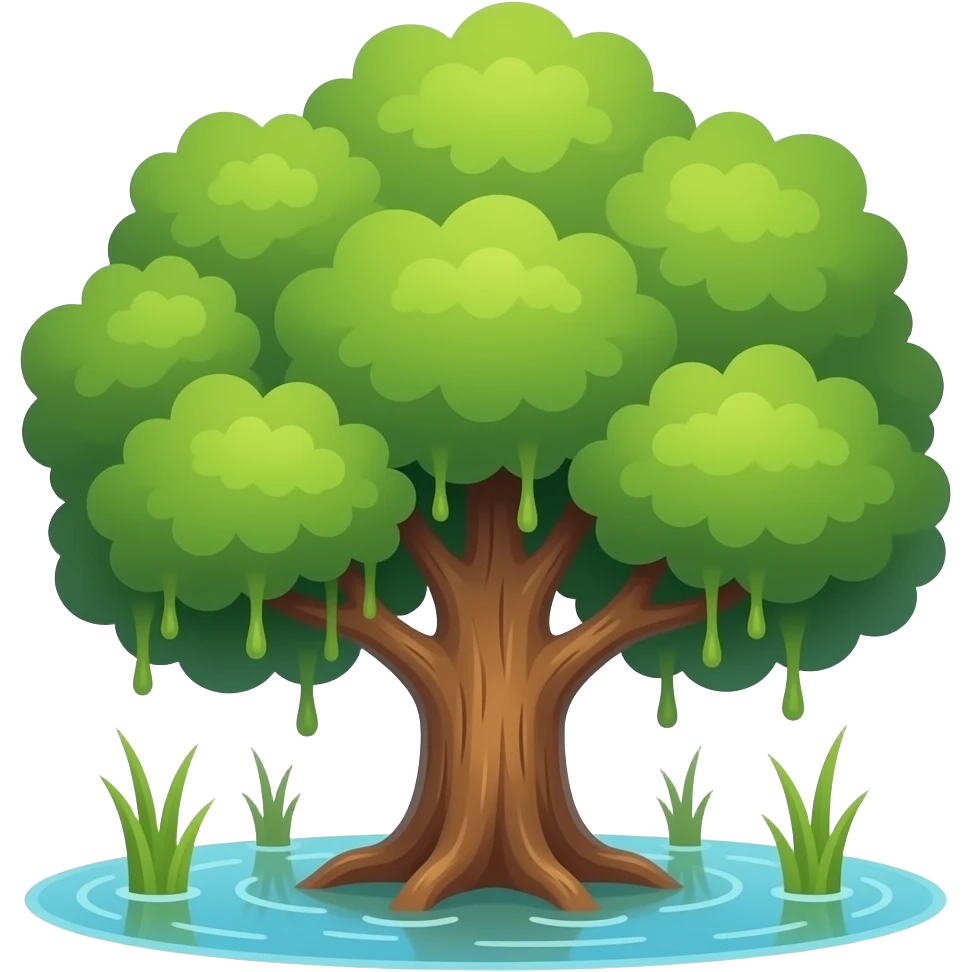 swamp tree emoji