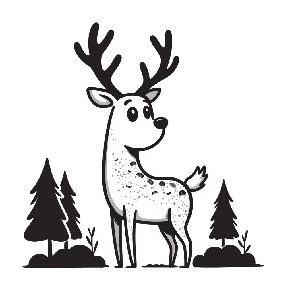 Deer emoji