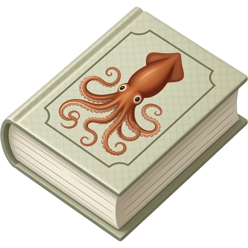 Book about squids emoji