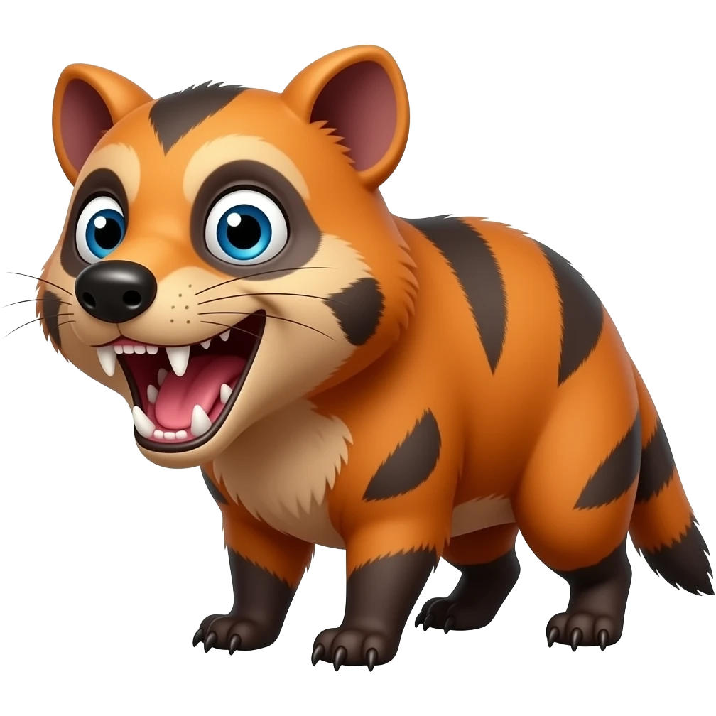 Tassie devil cartoon emoji