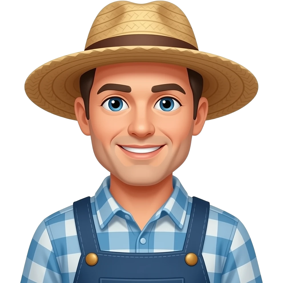 Farmer emoji