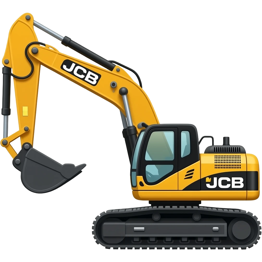 jcb 3DX emoji