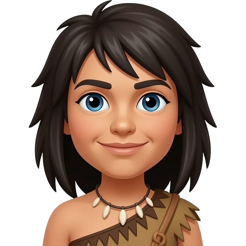 Cavewoman emoji