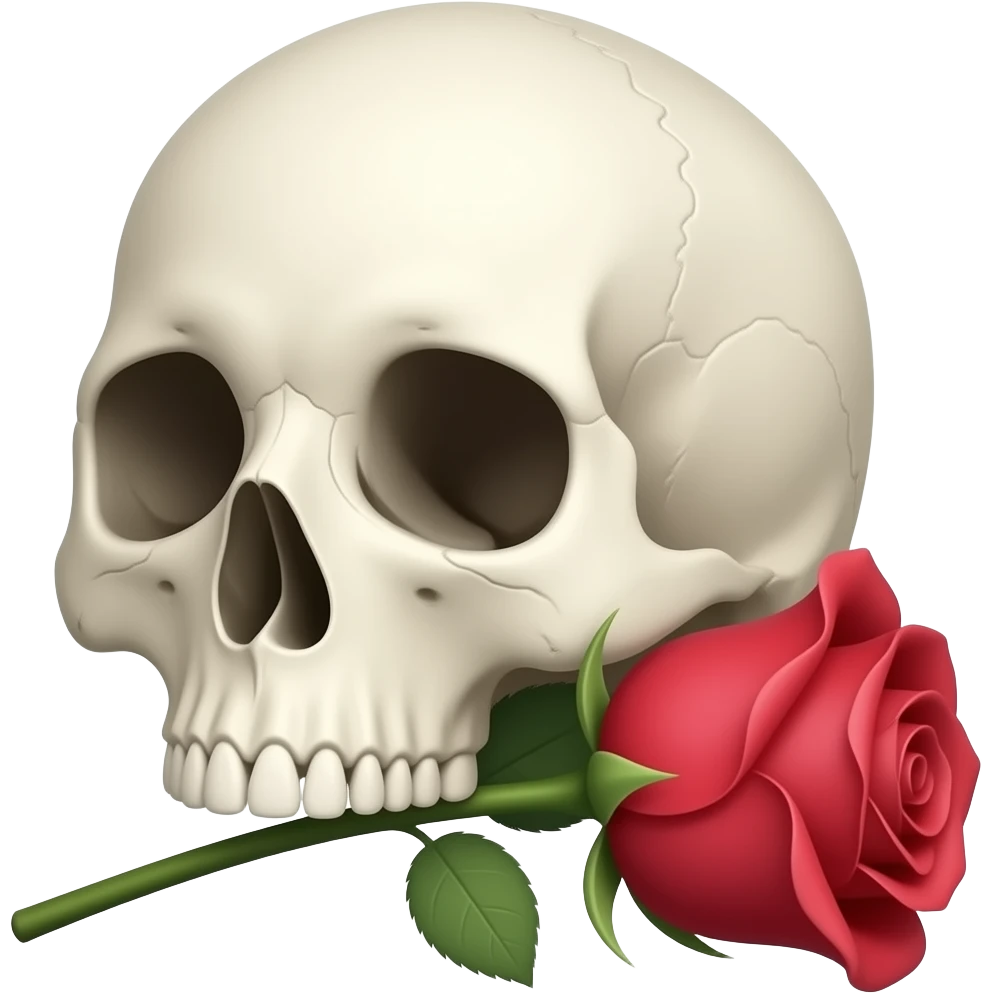 💀holding🥀 emoji