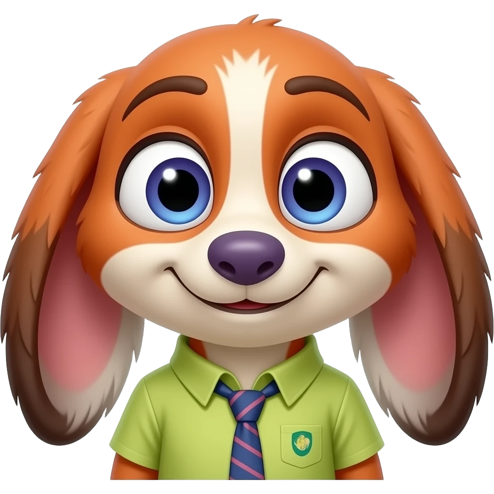 Pawbert from zootopia emoji