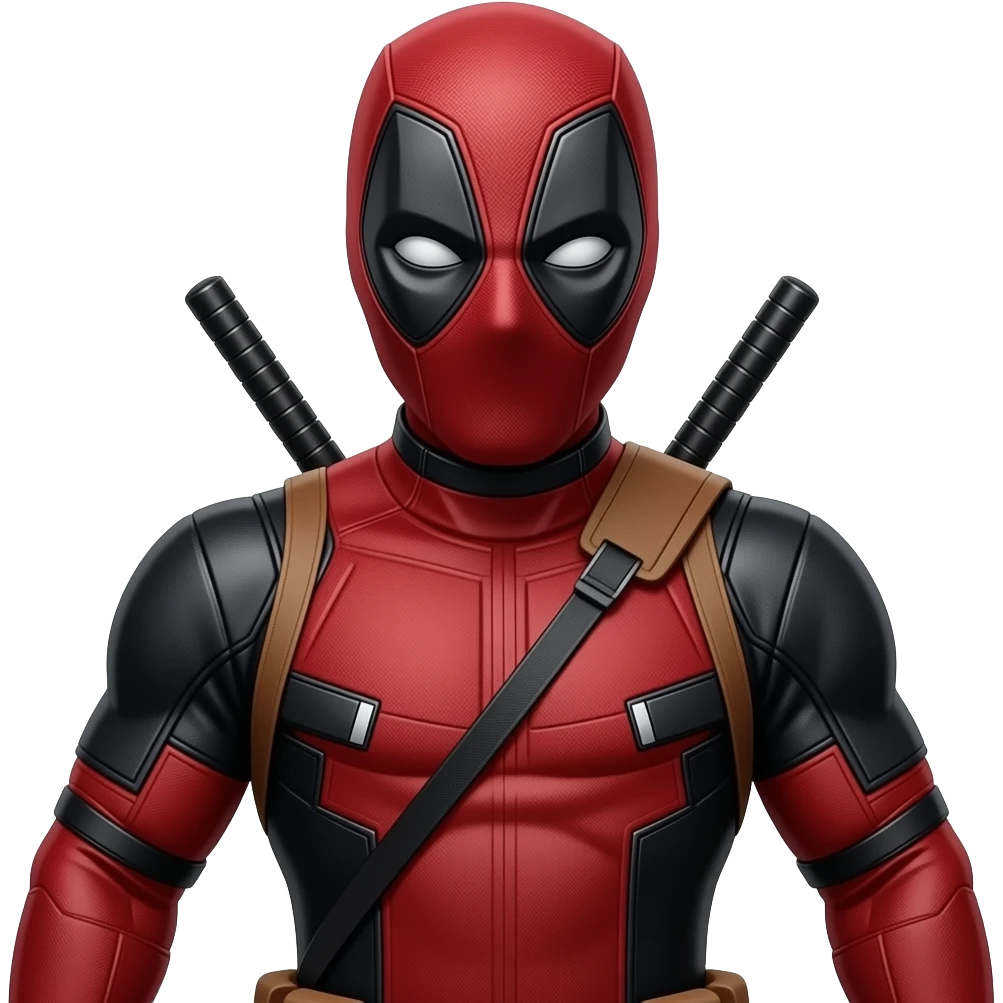 Deadpoll de cuerpo completo emoji