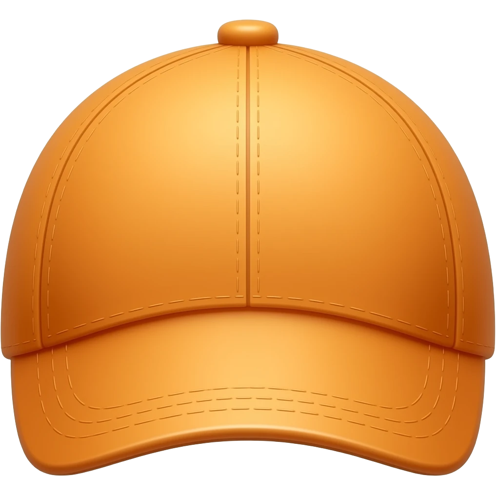 Orange cap emoji
