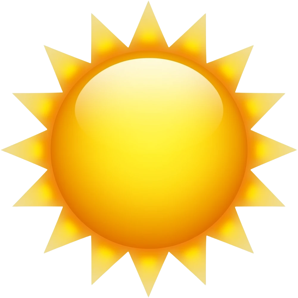 sun emoji